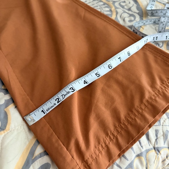 Offline by Aerie Brown/Orange Wide Leg Cargo Pants, Moisture wicking, Small - Picture 6 of 11